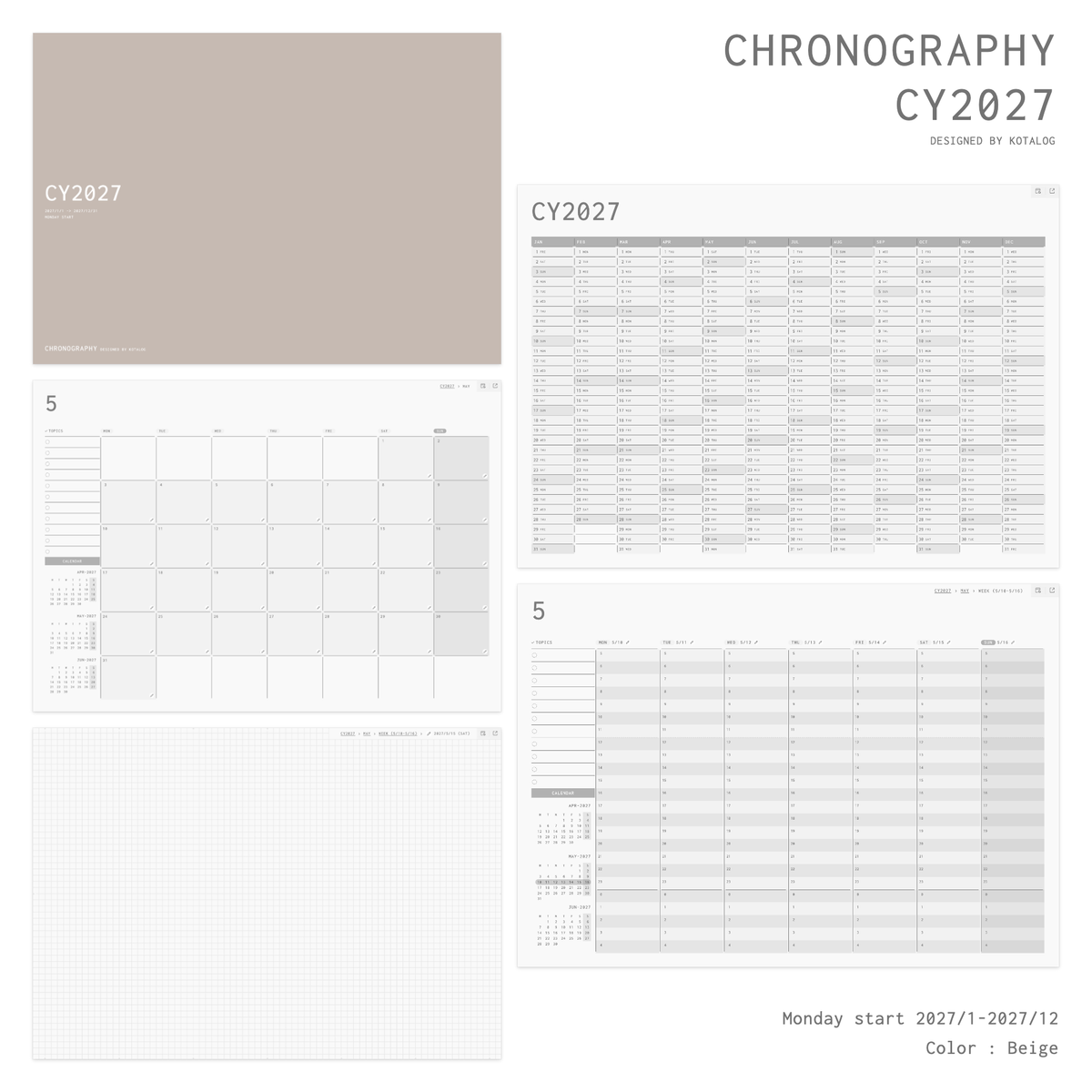 CHRONOGRAPHY CY2027
