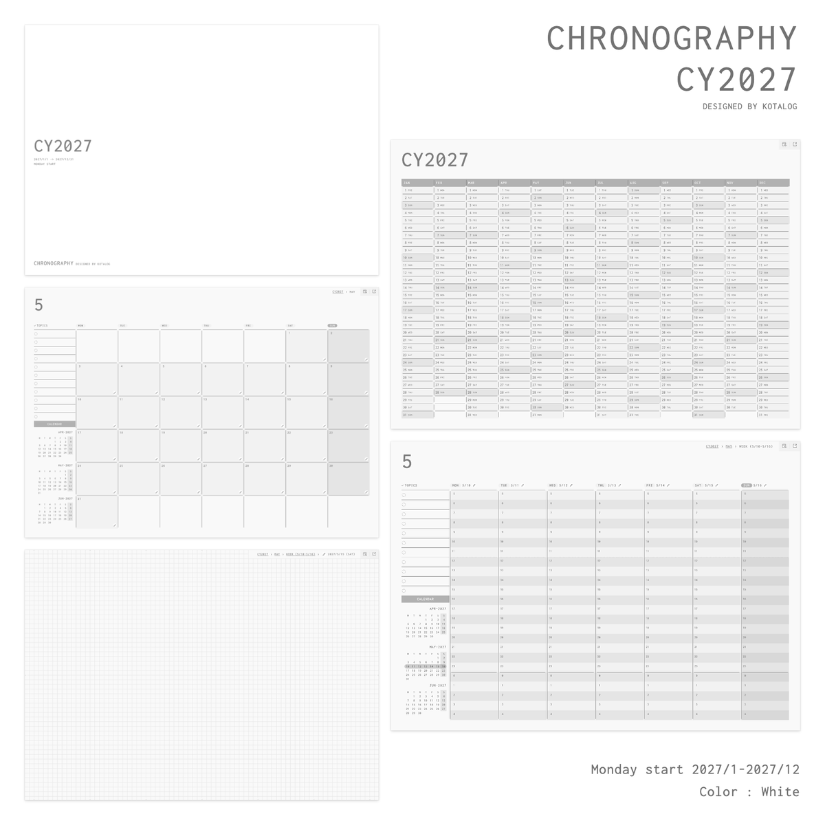 CHRONOGRAPHY CY2027