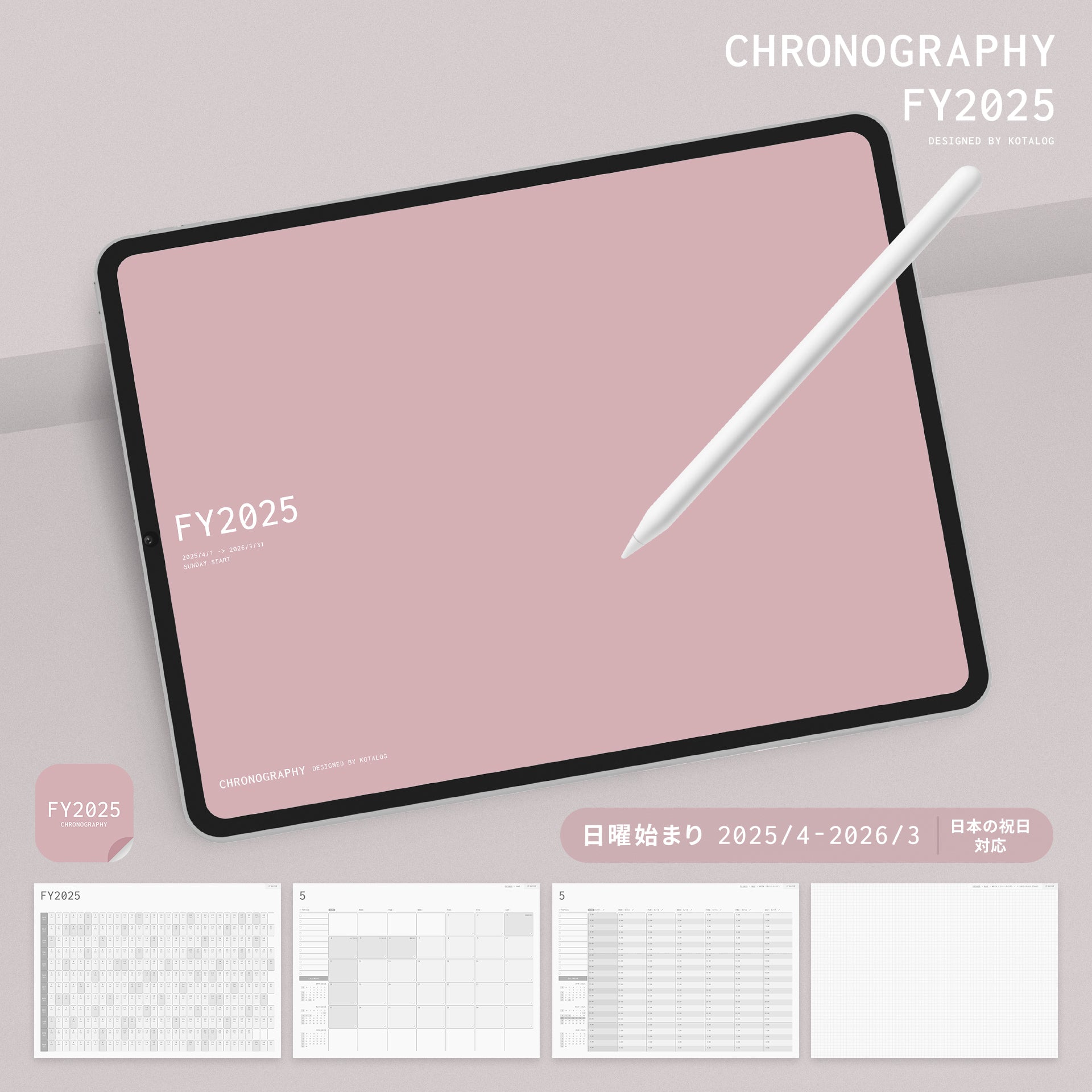 CHRONOGRAPHY FY2025