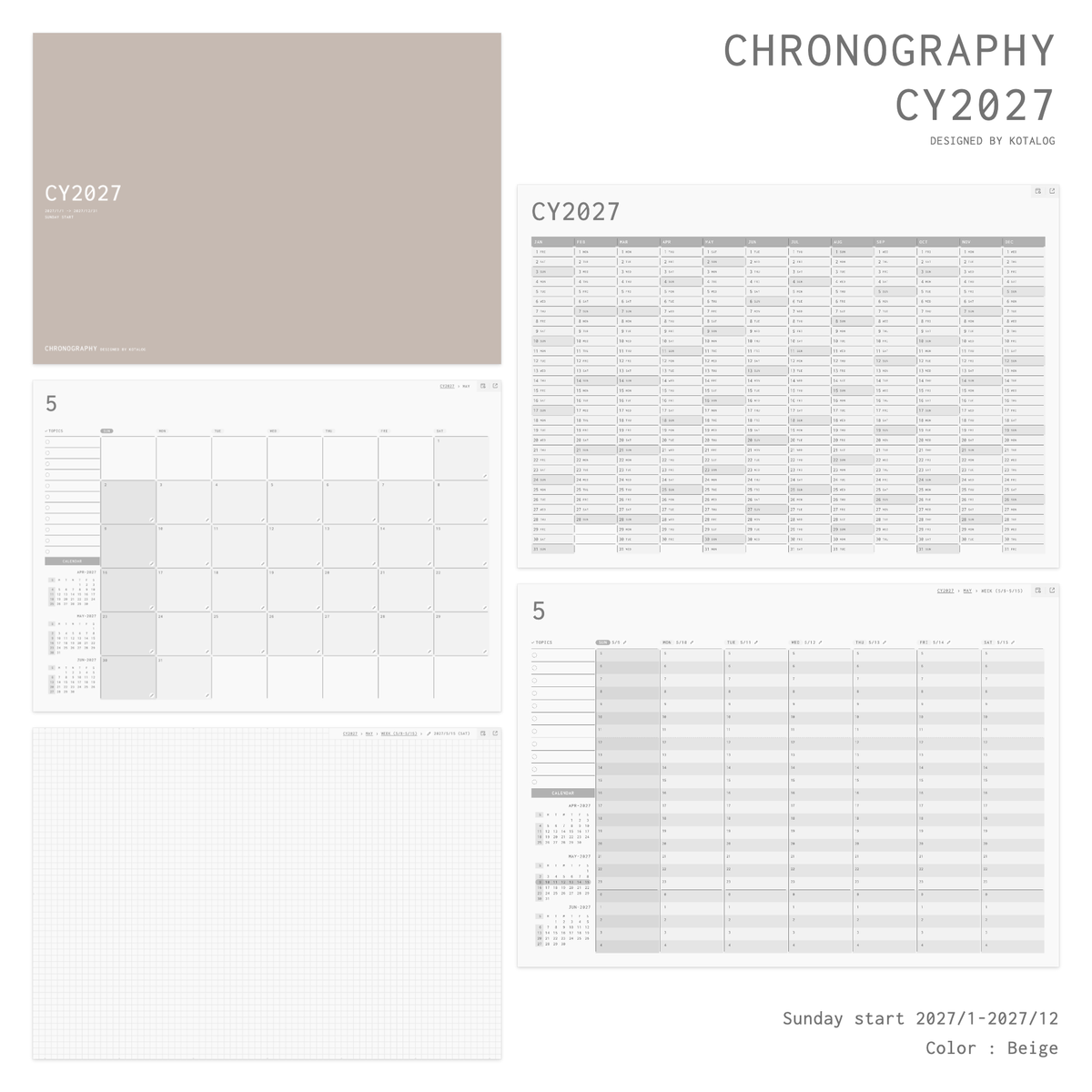 CHRONOGRAPHY CY2027