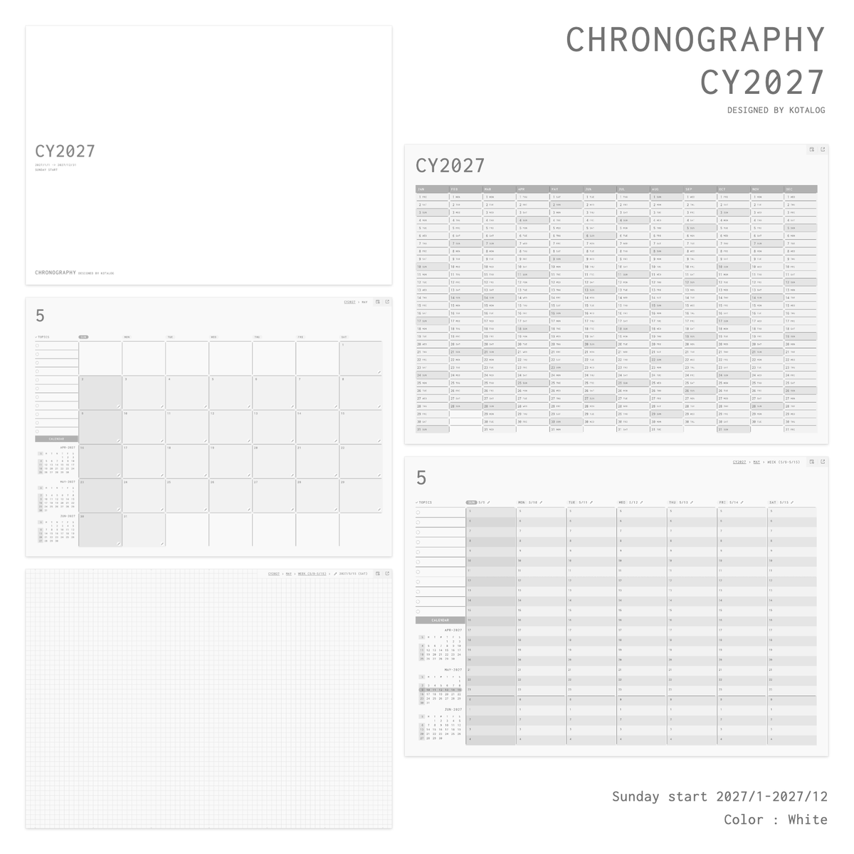 CHRONOGRAPHY CY2027