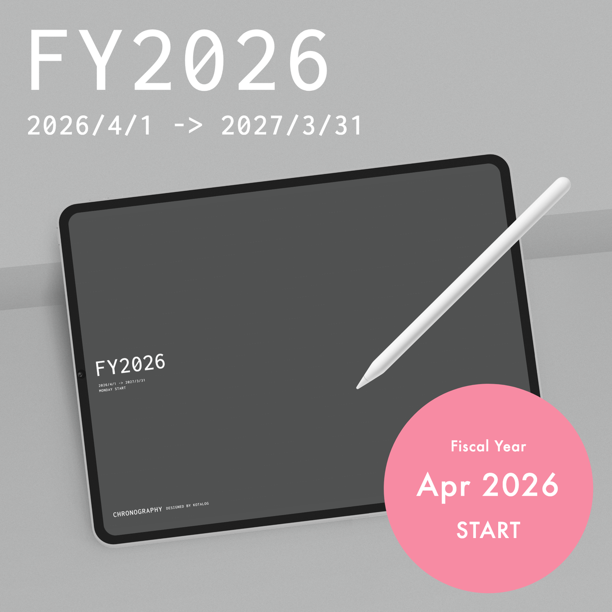 CHRONOGRAPHY FY2026